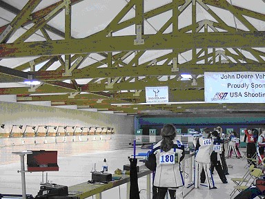 Practice at the Olympic Training Center